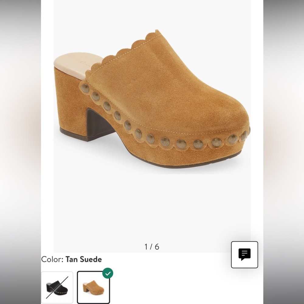 Chocolate Blu Gemini Platform Clog